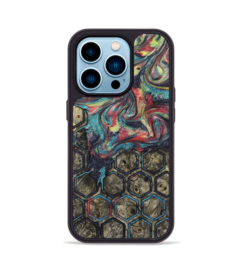 iPhone 14 Pro Wood Phone Case - Yaakov (Pattern, 823160)