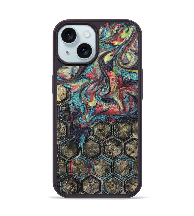 iPhone 15 Wood Phone Case - Yaakov (Pattern, 823160)