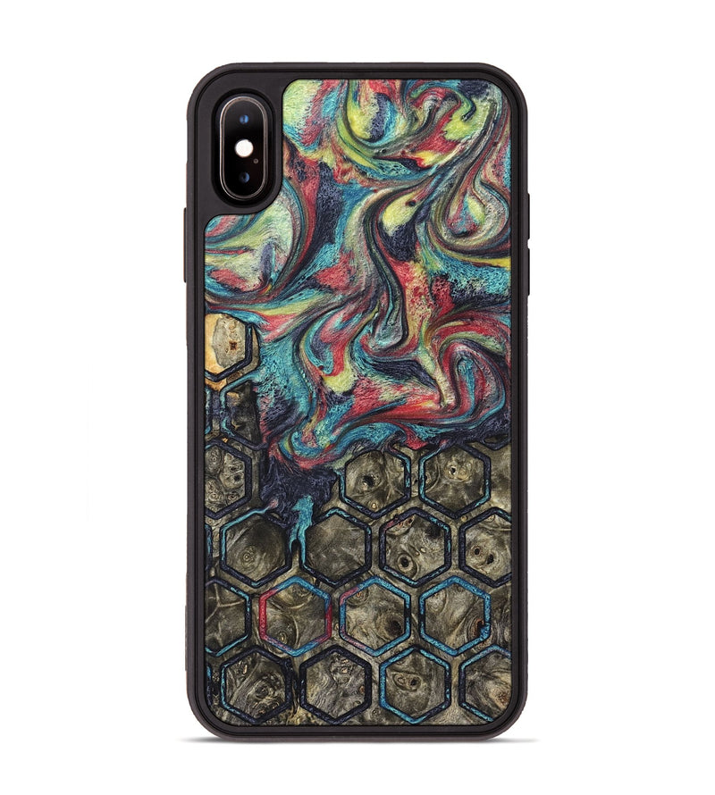 iPhone Xs Max Wood Phone Case - Yaakov (Pattern, 823160)