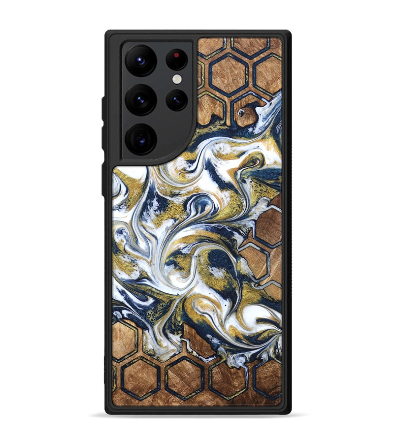 Galaxy S22 Ultra Wood Phone Case - Judi (Pattern, 823162)