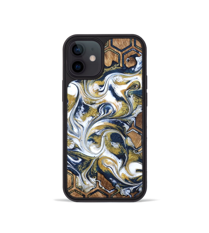 iPhone 12 mini Wood Phone Case - Judi (Pattern, 823162)