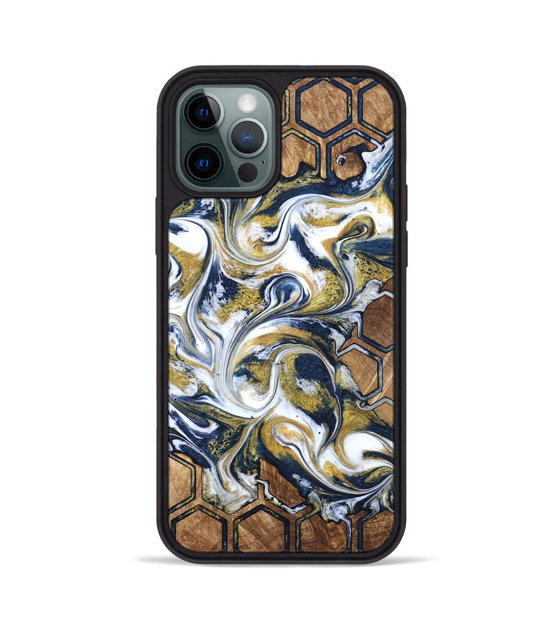 iPhone 12 Pro Wood Phone Case - Judi (Pattern, 823162)