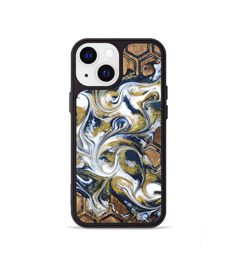 iPhone 13 mini Wood Phone Case - Judi (Pattern, 823162)