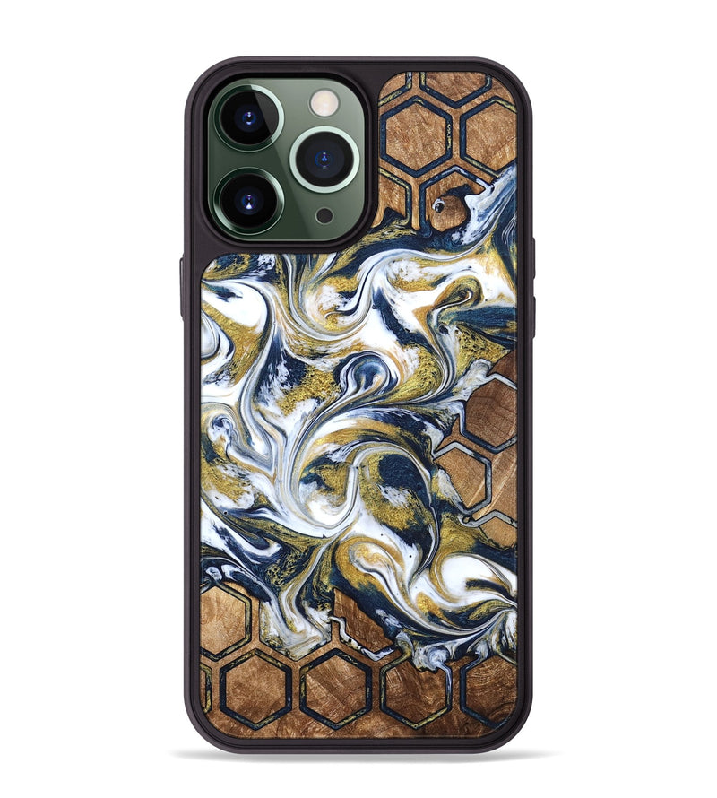 iPhone 13 Pro Max Wood Phone Case - Judi (Pattern, 823162)