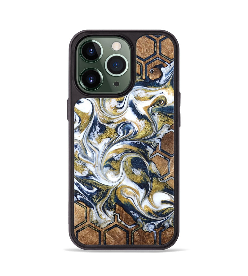 iPhone 13 Pro Wood Phone Case - Judi (Pattern, 823162)