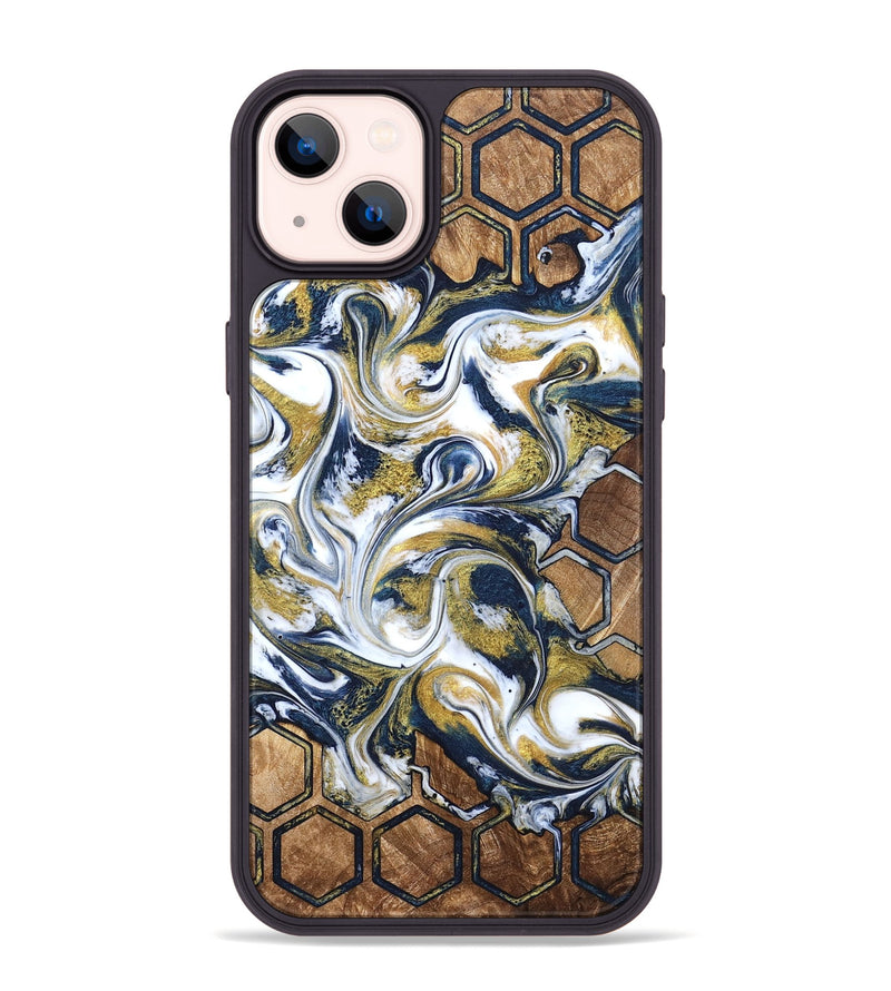 iPhone 14 Plus Wood Phone Case - Judi (Pattern, 823162)