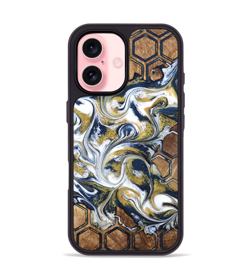 iPhone 16 Wood Phone Case - Judi (Pattern, 823162)