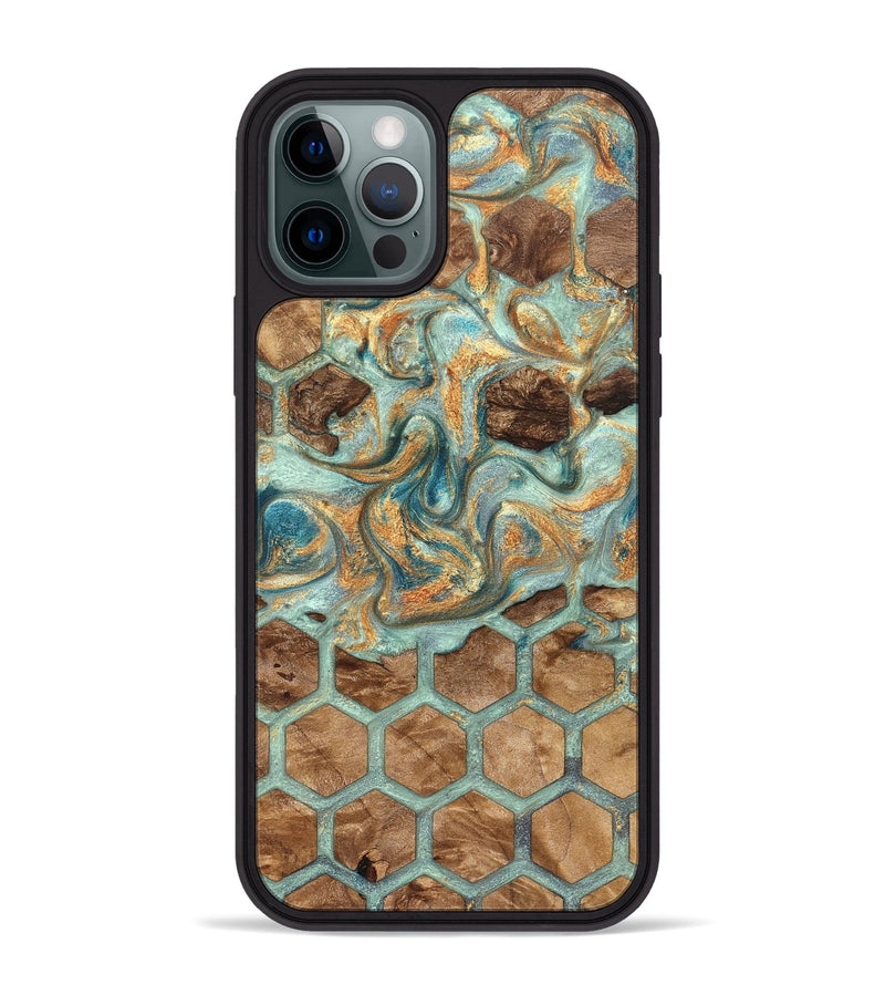 iPhone 12 Pro Max Wood Phone Case - Raheem (Pattern, 823166)