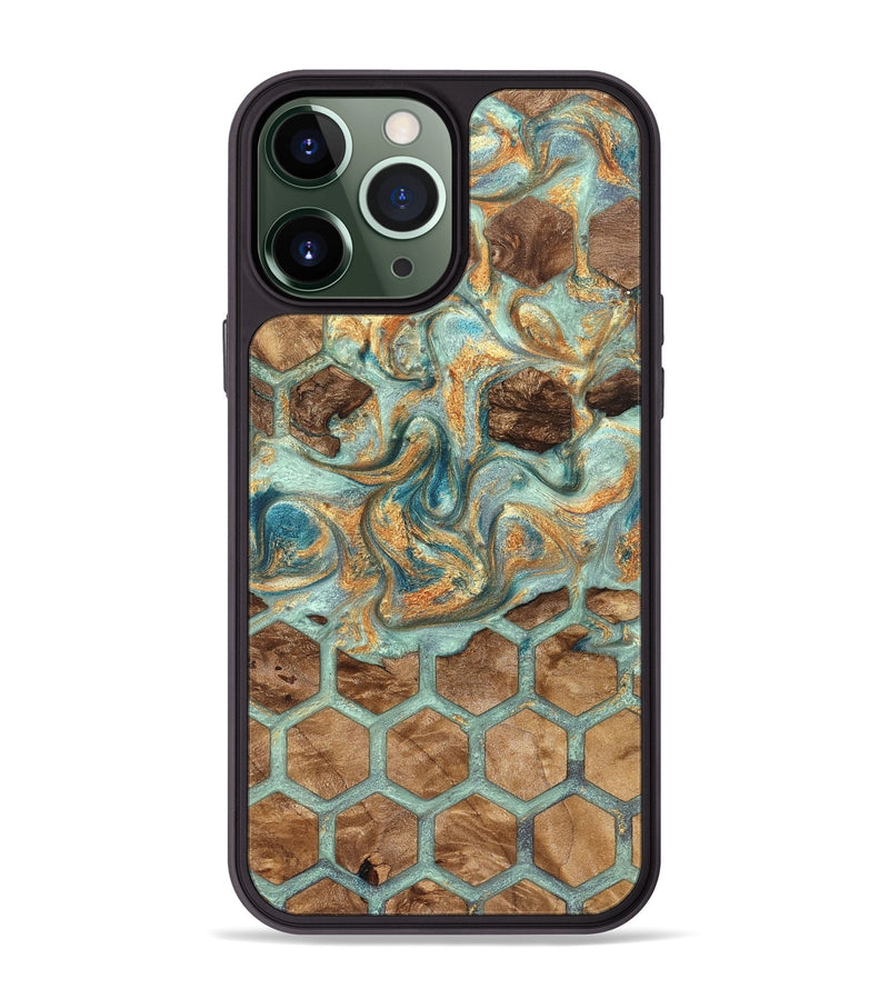 iPhone 13 Pro Max Wood Phone Case - Raheem (Pattern, 823166)