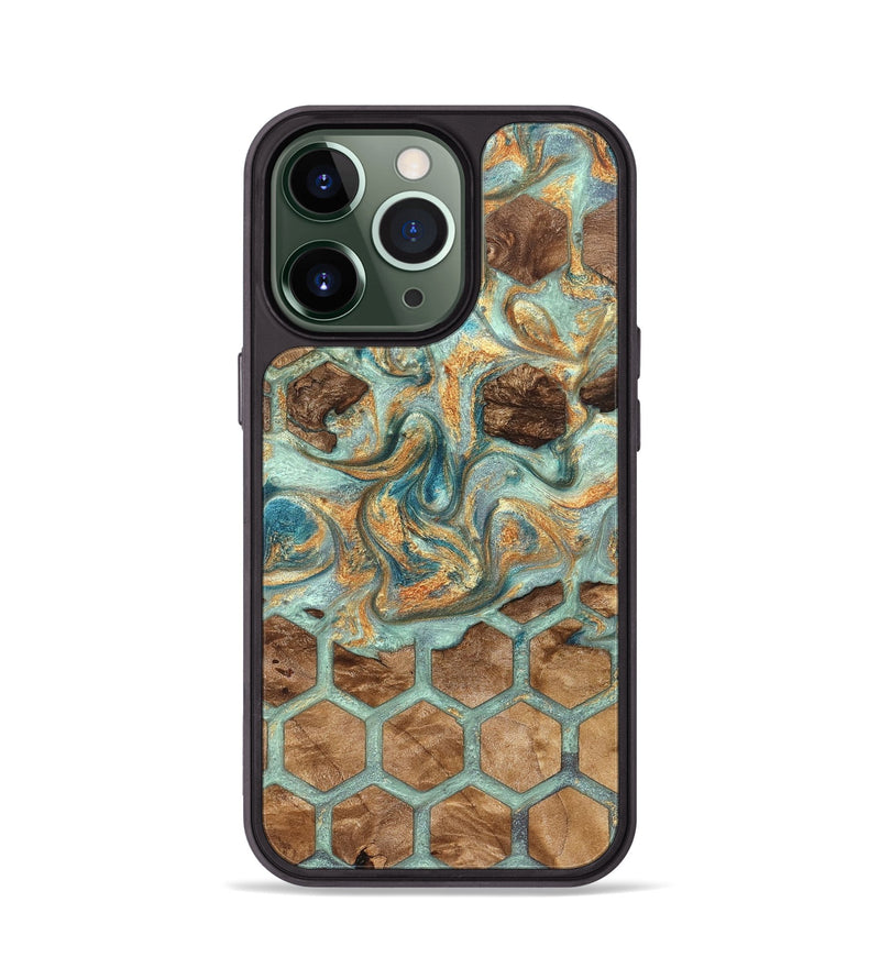 iPhone 13 Pro Wood Phone Case - Raheem (Pattern, 823166)