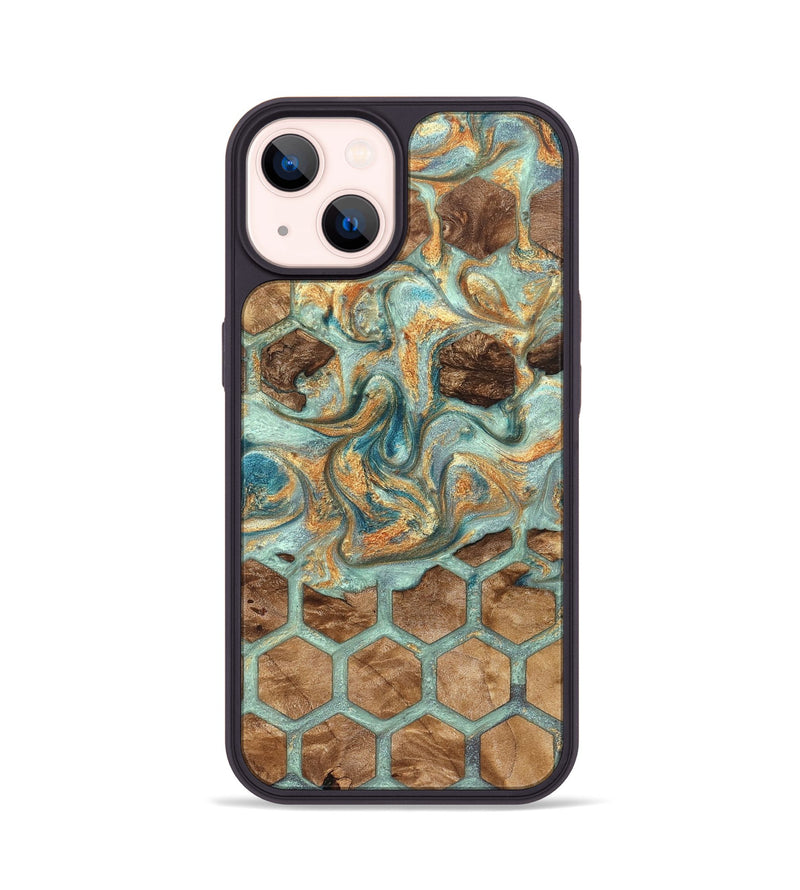 iPhone 14 Wood Phone Case - Raheem (Pattern, 823166)