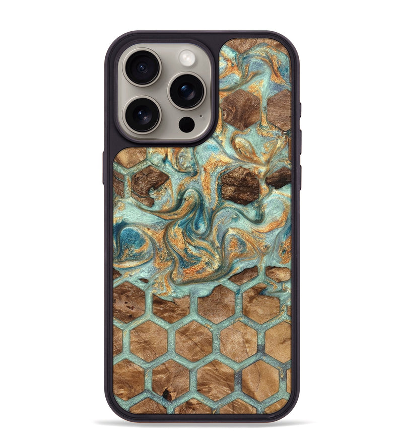 iPhone 15 Pro Max Wood Phone Case - Raheem (Pattern, 823166)