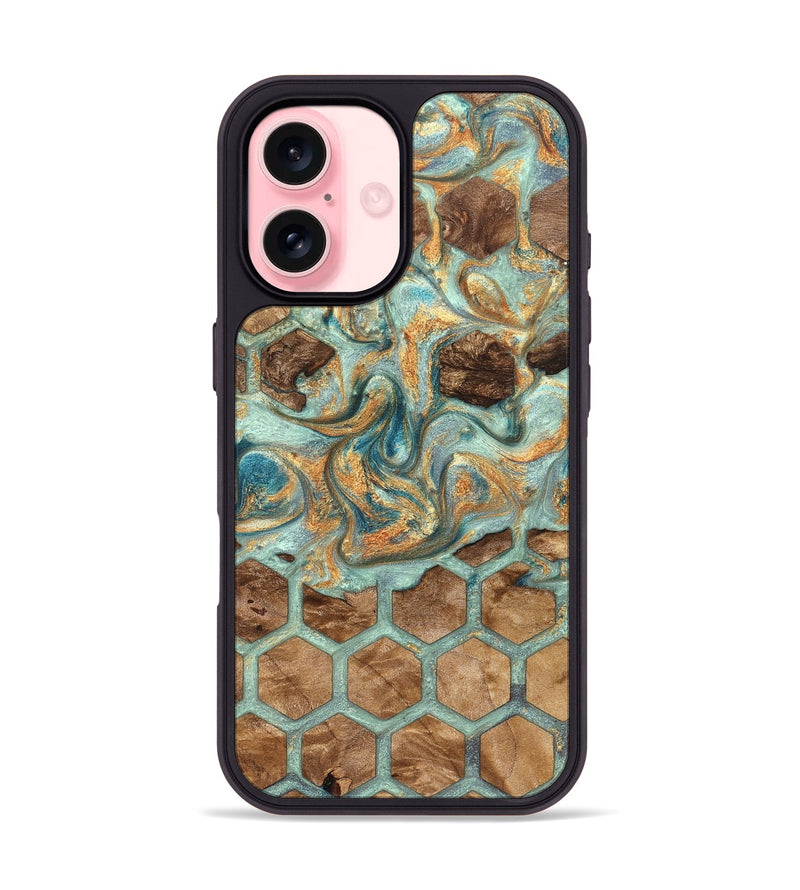 iPhone 16 Wood Phone Case - Raheem (Pattern, 823166)
