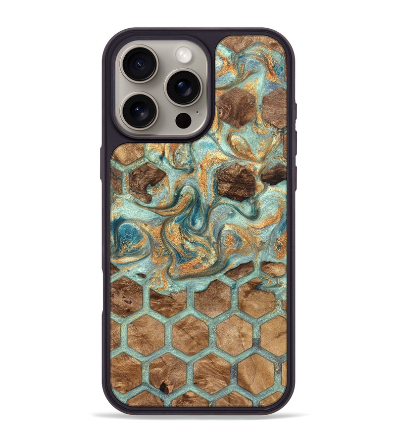 iPhone 16 Pro Max Wood Phone Case - Raheem (Pattern, 823166)