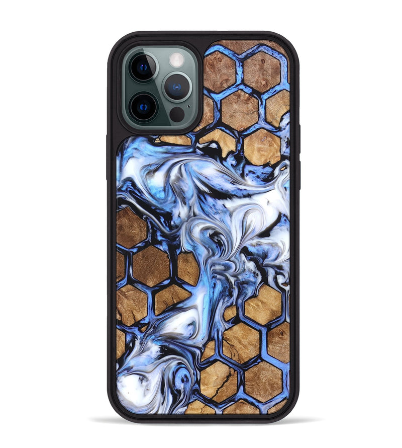 iPhone 12 Pro Max Wood Phone Case - Alysia (Pattern, 823167)
