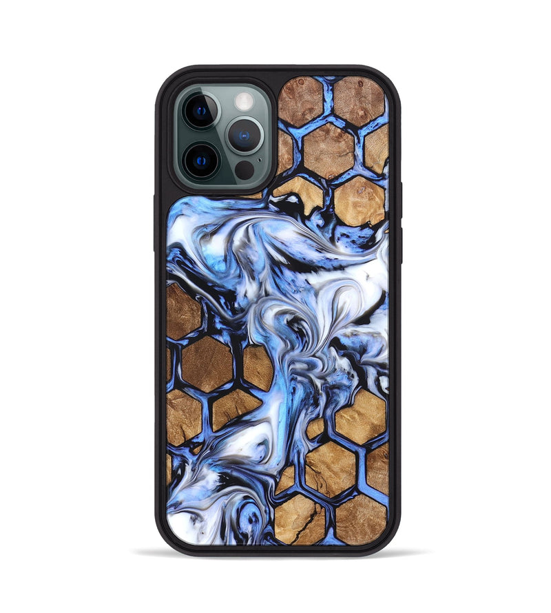 iPhone 12 Pro Wood Phone Case - Alysia (Pattern, 823167)