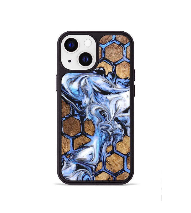 iPhone 13 mini Wood Phone Case - Alysia (Pattern, 823167)