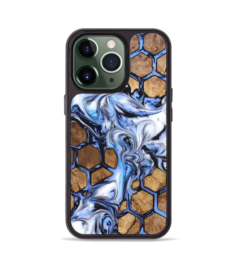iPhone 13 Pro Wood Phone Case - Alysia (Pattern, 823167)