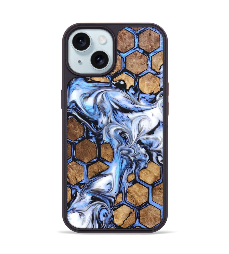 iPhone 15 Wood Phone Case - Alysia (Pattern, 823167)