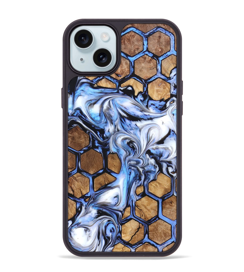 iPhone 15 Plus Wood Phone Case - Alysia (Pattern, 823167)