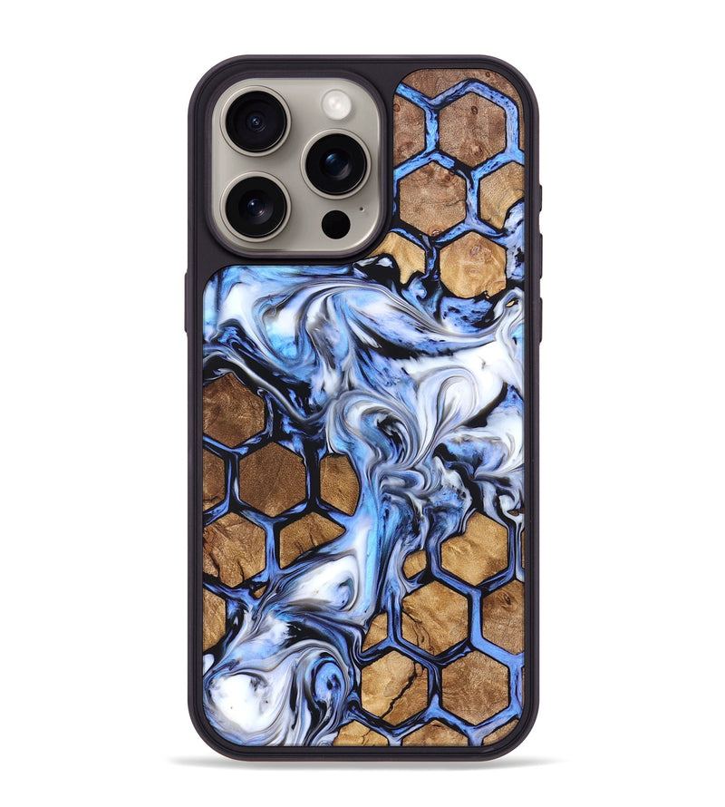 iPhone 15 Pro Max Wood Phone Case - Alysia (Pattern, 823167)