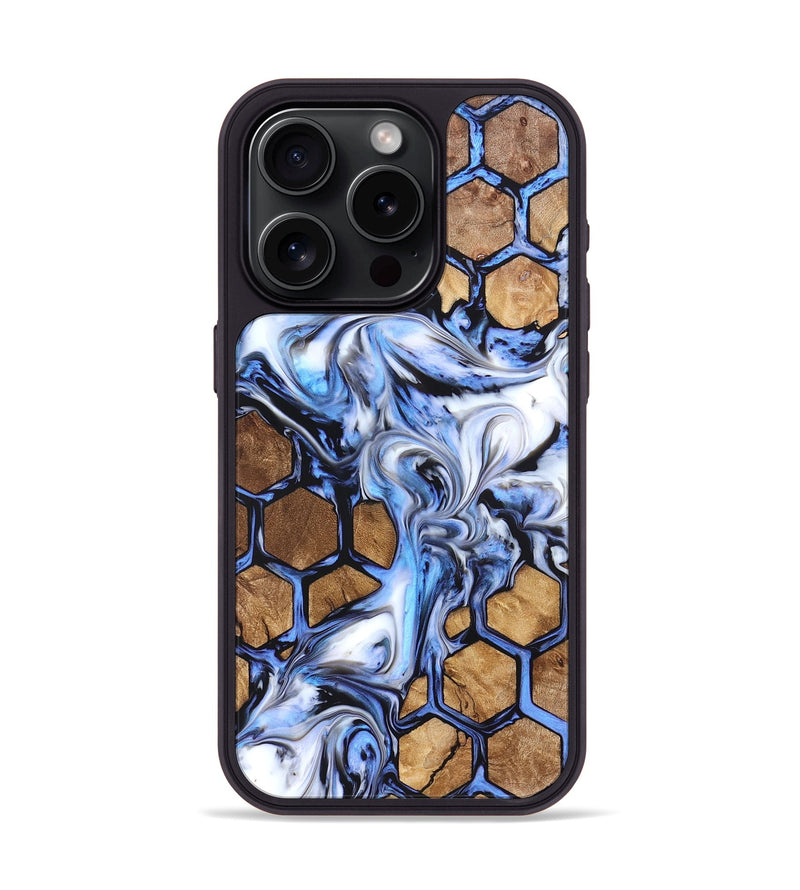 iPhone 15 Pro Wood Phone Case - Alysia (Pattern, 823167)