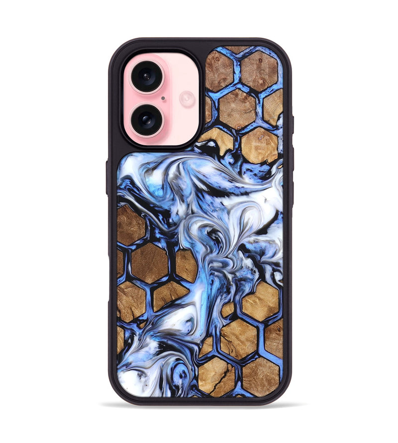 iPhone 16 Wood Phone Case - Alysia (Pattern, 823167)