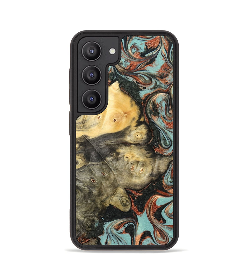 Galaxy S23 Wood Phone Case - Johana (Green, 823174)
