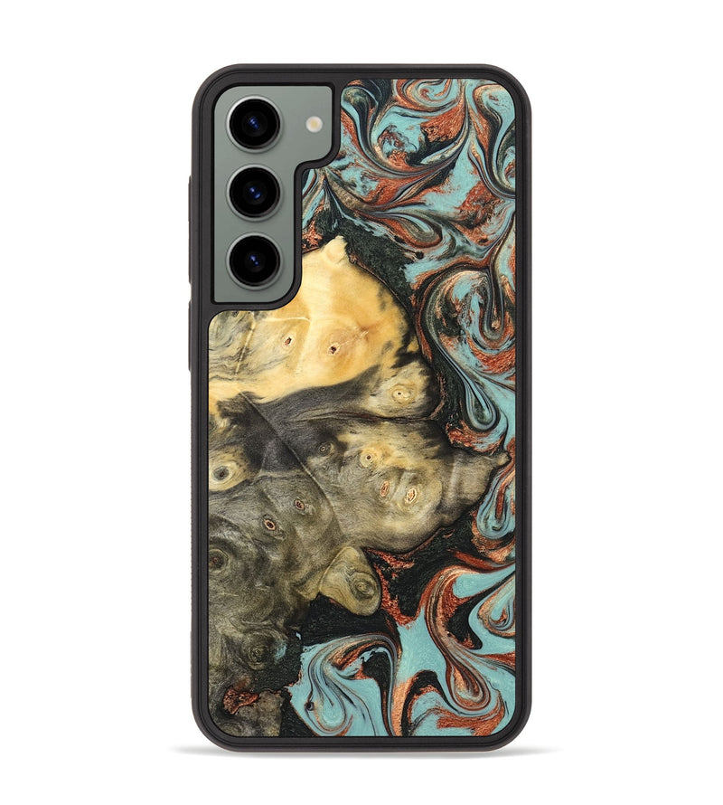 Galaxy S23 Plus Wood Phone Case - Johana (Green, 823174)