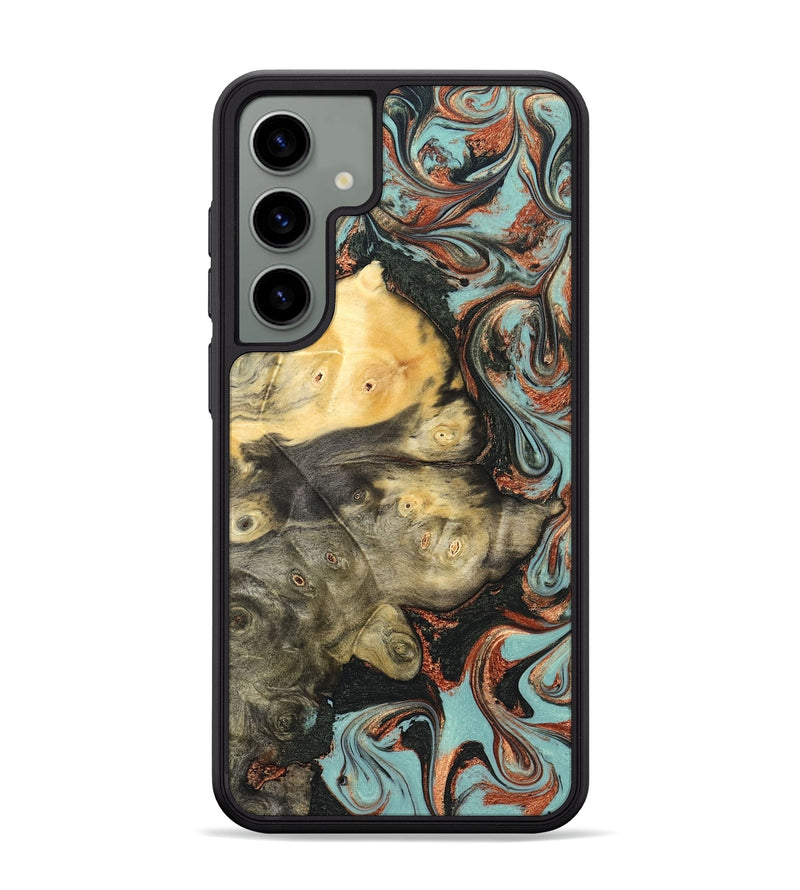Galaxy S24 Plus Wood Phone Case - Johana (Green, 823174)
