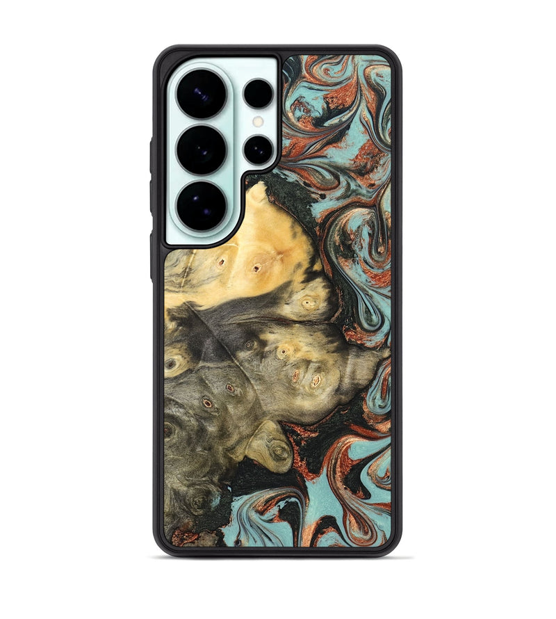 Galaxy S26 Ultra Wood Phone Case - Johana (Green, 823174)