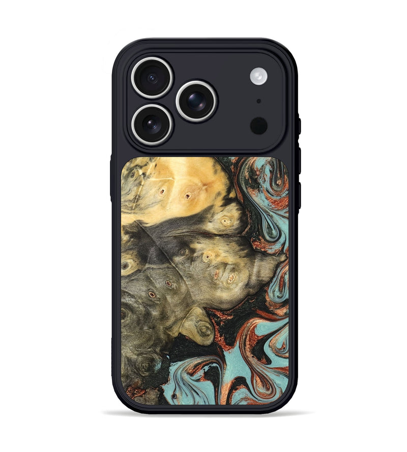 iPhone 17 Pro Wood Phone Case - Johana (Green, 823174)