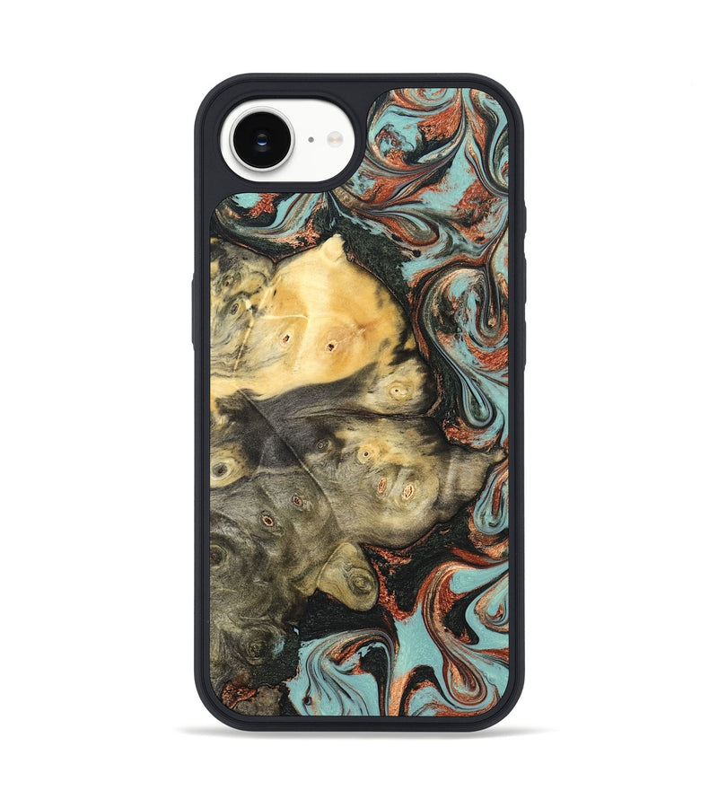 iPhone 17e Wood Phone Case - Johana (Green, 823174)