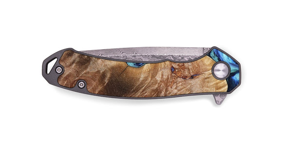 EDC Wood Pocket Knife - Novah (Blue, 823180)