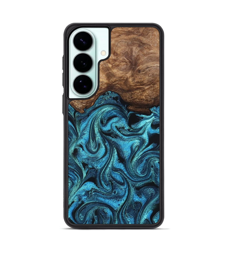 Galaxy S26 Plus Wood Phone Case - Kanisha (Blue, 823181)