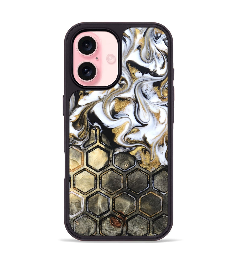 iPhone 16 Wood Phone Case - Karsyn (Pattern, 823187)