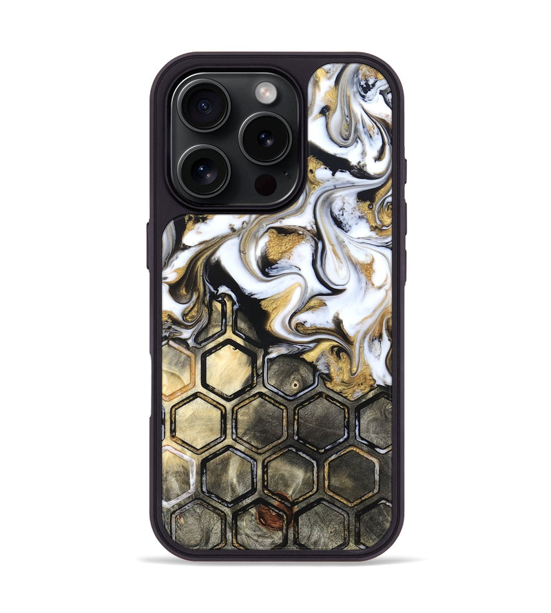 iPhone 16 Pro Wood Phone Case - Karsyn (Pattern, 823187)