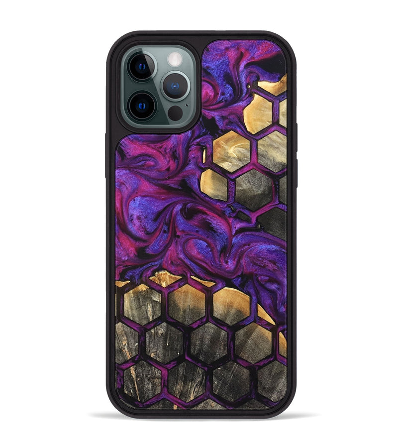 iPhone 12 Pro Max Wood Phone Case - Ridge (Pattern, 823189)