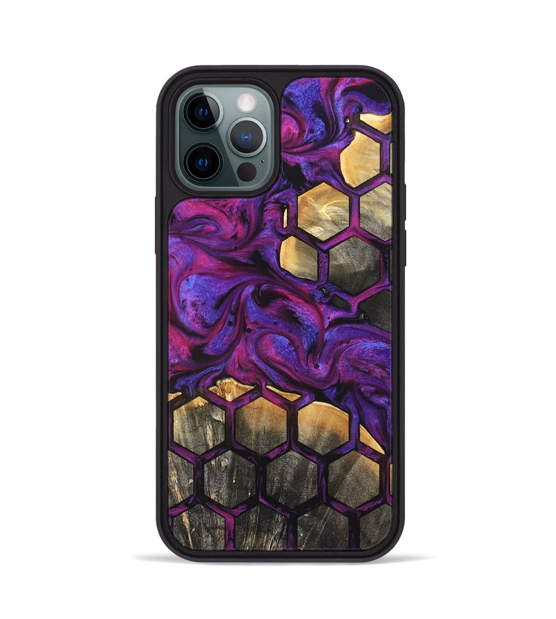 iPhone 12 Pro Wood Phone Case - Ridge (Pattern, 823189)
