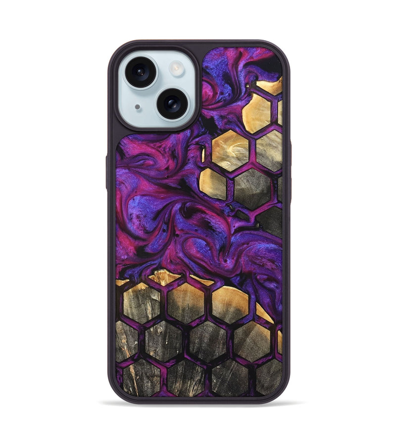 iPhone 15 Wood Phone Case - Ridge (Pattern, 823189)