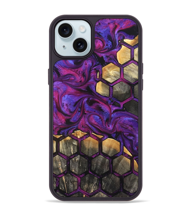 iPhone 15 Plus Wood Phone Case - Ridge (Pattern, 823189)