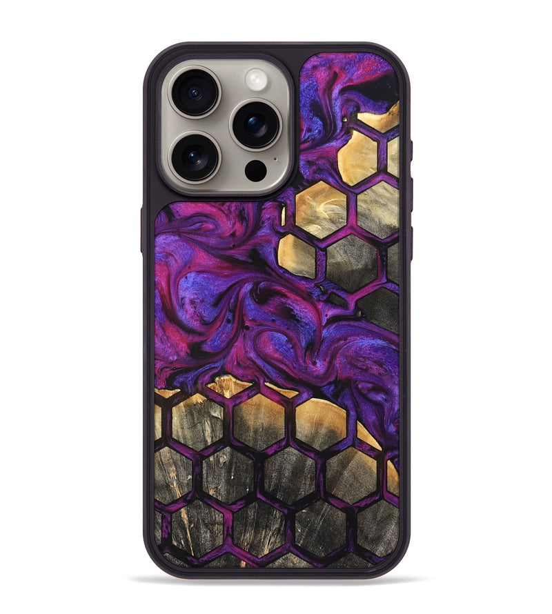 iPhone 15 Pro Max Wood Phone Case - Ridge (Pattern, 823189)