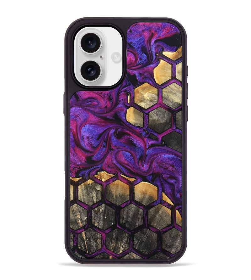 iPhone 16 Plus Wood Phone Case - Ridge (Pattern, 823189)