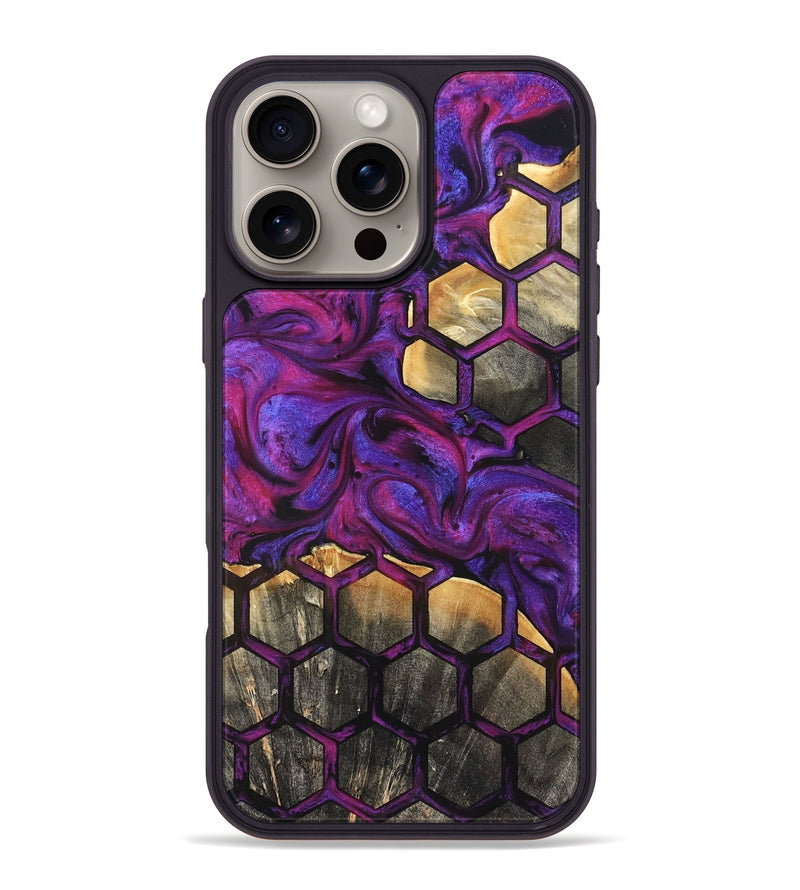 iPhone 16 Pro Max Wood Phone Case - Ridge (Pattern, 823189)