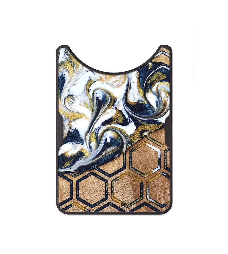 Alloy Wood Wallet - Vicky (Pattern, 823190)