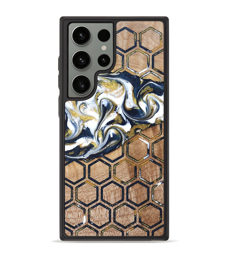 Galaxy S23 Ultra Wood Phone Case - Vicky (Pattern, 823190)