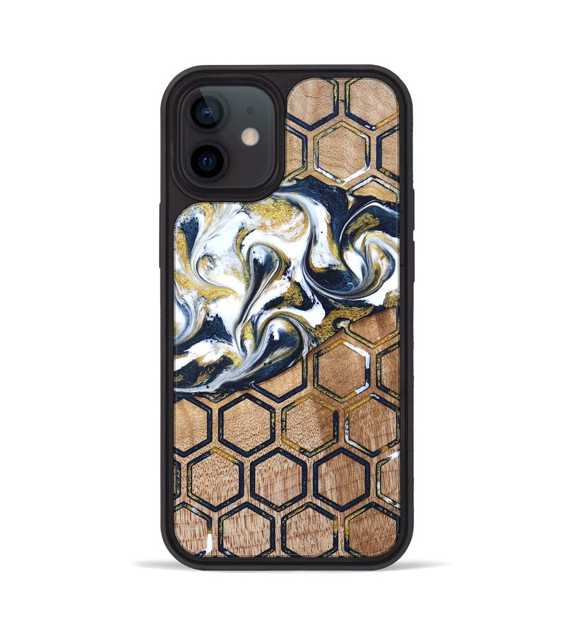 iPhone 12 Wood Phone Case - Vicky (Pattern, 823190)