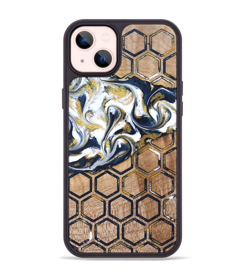 iPhone 14 Plus Wood Phone Case - Vicky (Pattern, 823190)