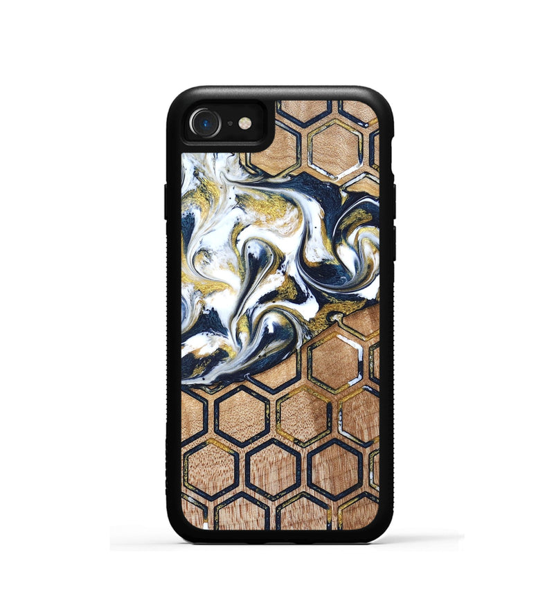 iPhone SE Wood Phone Case - Vicky (Pattern, 823190)