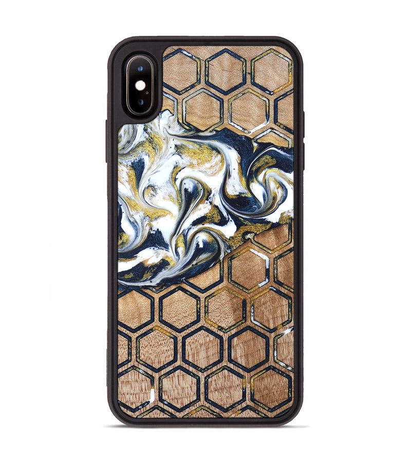 iPhone Xs Max Wood Phone Case - Vicky (Pattern, 823190)